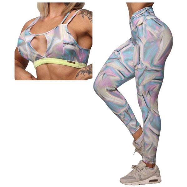 Imagem de Conjunto Legging Comum Romana + Top Iridescent Moving