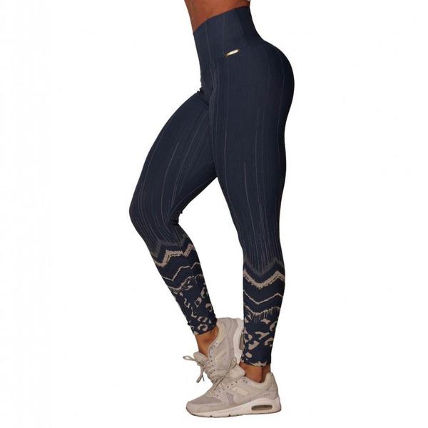 Imagem de Conjunto Legging Empina Bumbum Jacquard + Top Animal Moving