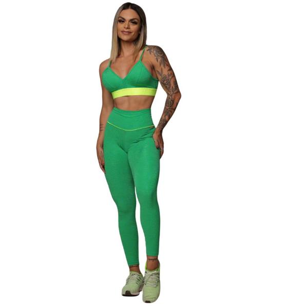 Imagem de Conjunto Legging Empina Bumbum + Top Nature Bottega Moving