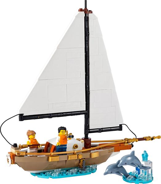 Imagem de Conjunto Lego Sailboat Adventure 40487 com 330 peças