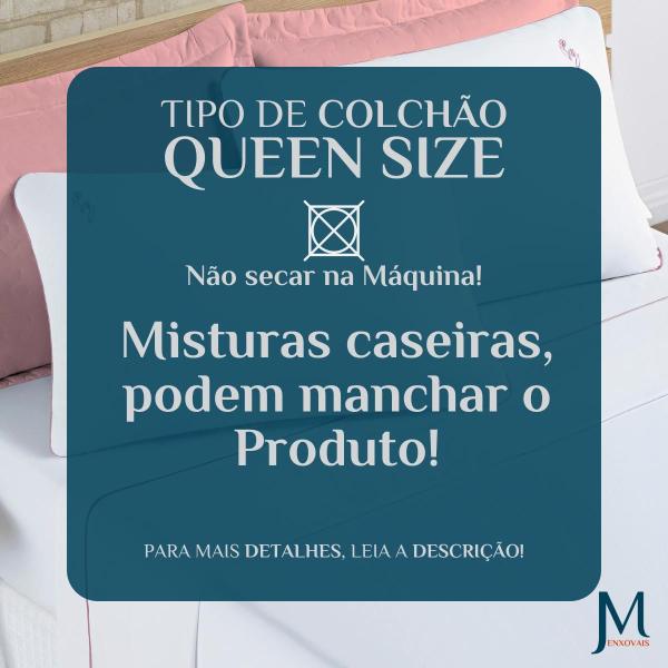 Imagem de Conjunto Lencol Queen Size Casa Blanca Algodao 200 Fios