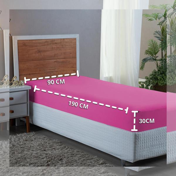 Conjunto Lençol Solteiro Aveludado 400 Fios 3 Peças Cama Box e Infantil - NARA CONFECÇÕES Imagem de Conjunto Lençol Solteiro Aveludado 400 Fios 3 Peças Cama Box e Infantil