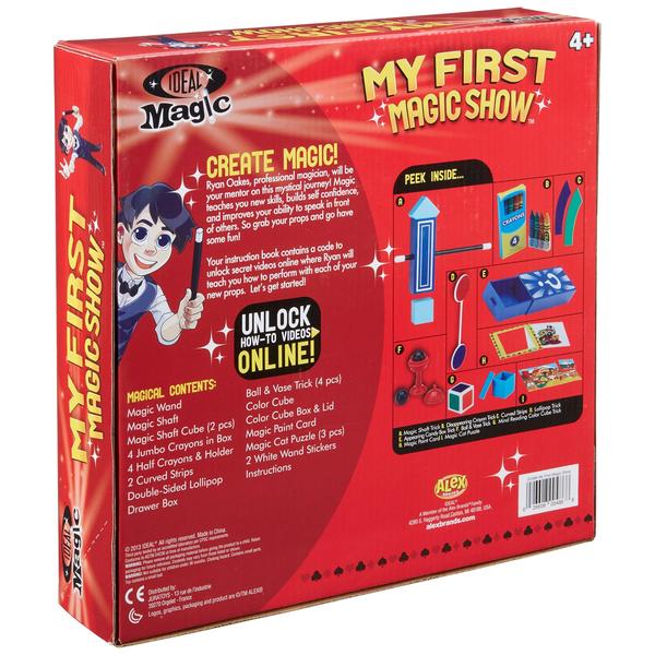 Imagem de Conjunto mágico ALEX Toys Ideal Magic My First Magic Show 4+