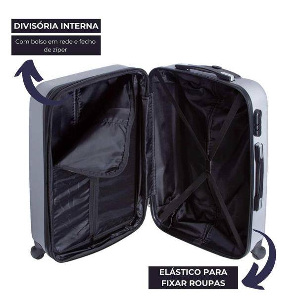 Imagem de Conjunto Malas De Viagem Joy Expansível 10Kg+23Kg+32Kg Abs