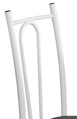 Imagem de Conjunto Malva 107X70cm c/4 Cadeiras 123 Branco/Vidro Branco