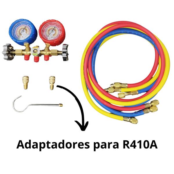 Imagem de Conjunto Manifold importado sem Engates Mangueira 1,5m até 800PSi