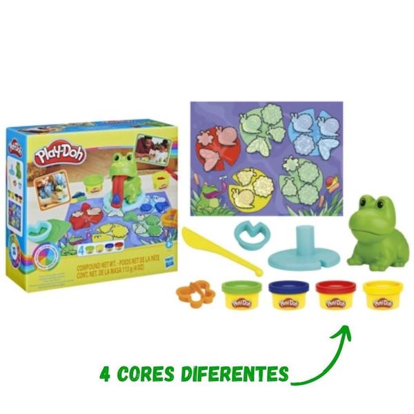 Imagem de Conjunto Massas De Modelar Play-Doh Sapo Dia Na Lagoa Hasbro