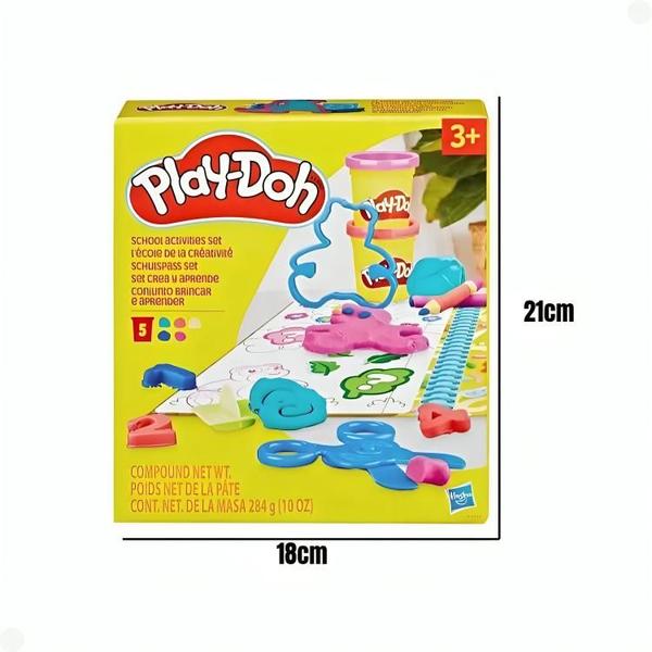 Imagem de Conjunto Massinha Play Doh Brincar & Aprender - Hasbro