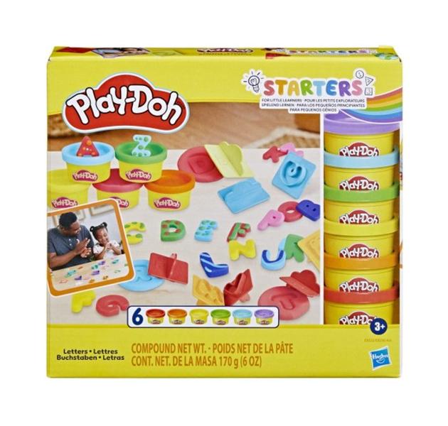 Imagem de Conjunto Massinha Play Doh Letras - Hasbro E8532