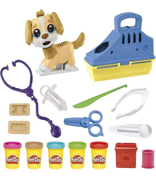 Imagem de Conjunto Massinha Play-doh Veterinário Pet Shop Hasbro F3639