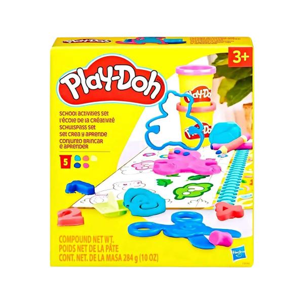 Imagem de Conjunto Massinhas Play-Doh Hasbro Brincar e Aprender - 4305