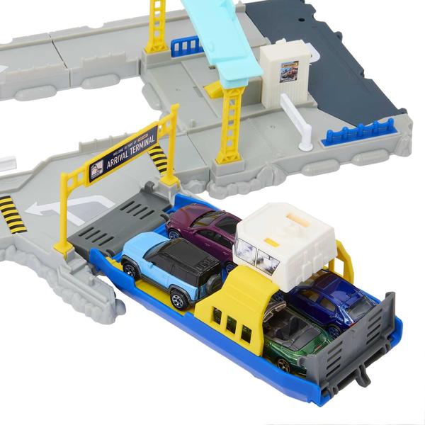 Conjunto Matchbox HMH29 - Porto de Balsa com Balsa de Rodas
