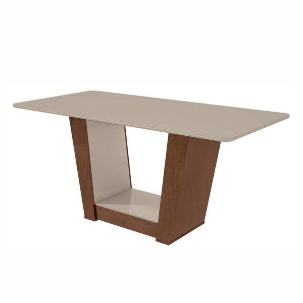 Imagem de Conjunto Mesa Apogeu 170cm Tampo Mdf/vidro 6 Cadeiras Apogeu