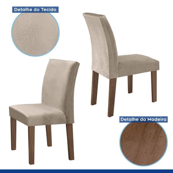 Imagem de Conjunto Mesa Barcelona 100cmx100cm 4 Cadeiras Espanha Tampo Slim Plus Quadrado Vidro Yescasa