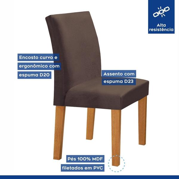 Imagem de Conjunto Mesa Barcelona 100cmx100cm 4 Cadeiras Espanha Tampo Slim Plus Quadrado Vidro Yescasa