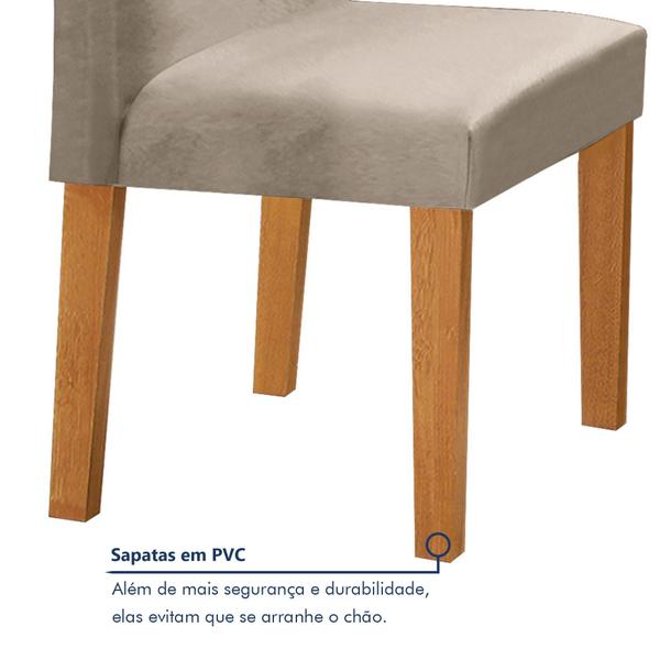 Imagem de Conjunto Mesa Barcelona 100cmx100cm 4 Cadeiras Espanha Tampo Slim Plus Redondo Vidro Yescasa