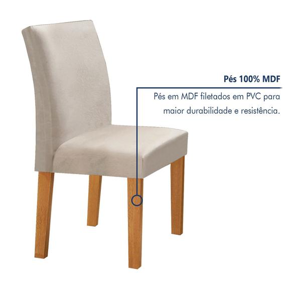 Imagem de Conjunto Mesa Barcelona 100cmx100cm 4 Cadeiras Espanha Tampo Slim Plus Redondo Yescasa