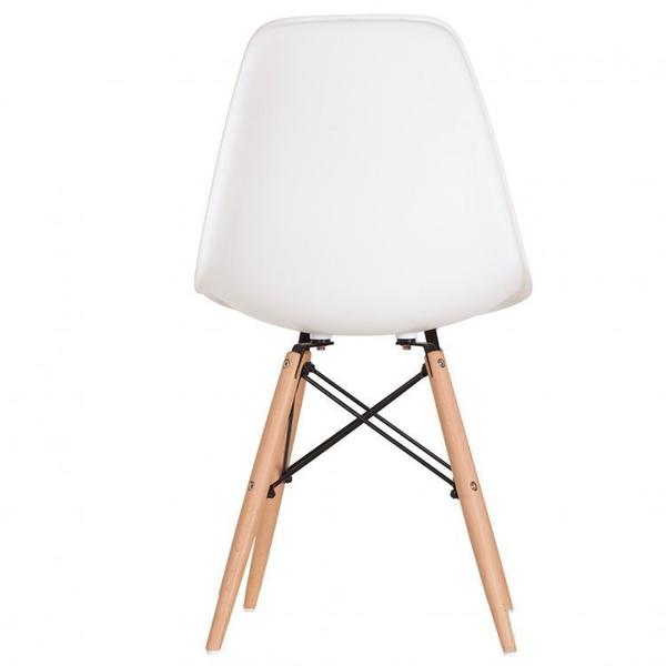 Imagem de Conjunto Mesa com 4 Cadeiras de Jantar Eames Pp Espresso Móveis