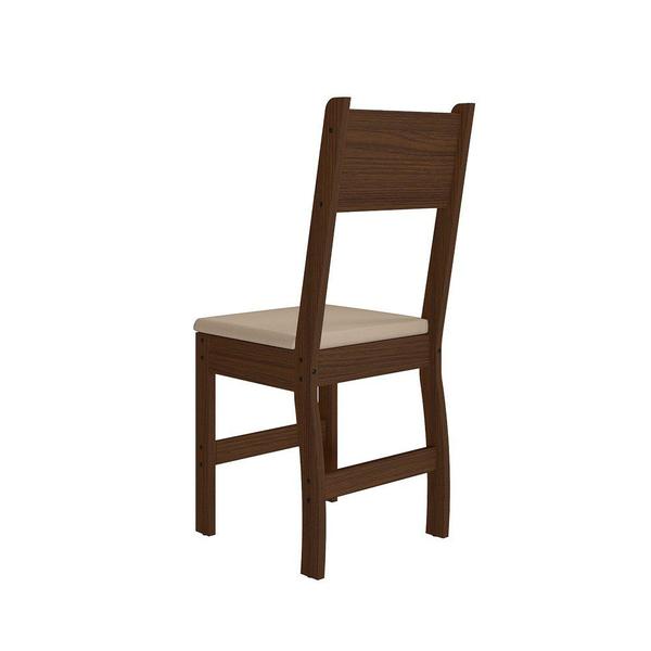 Conjunto Mesa Com 4 Cadeiras Milano - Poliman Móveis Imagem de Conjunto Mesa Com 4 Cadeiras Milano