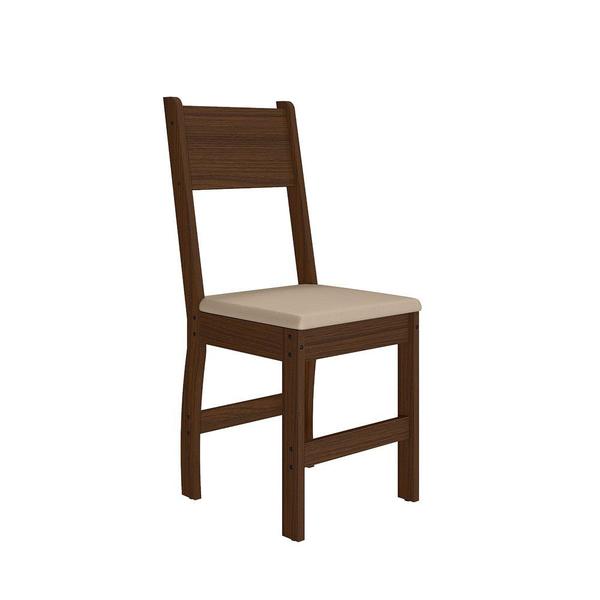 Conjunto Mesa Com 4 Cadeiras Milano - Poliman Móveis Imagem de Conjunto Mesa Com 4 Cadeiras Milano