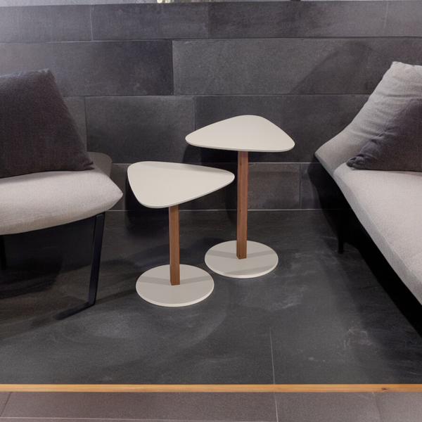 Imagem de Conjunto Mesa de Centro Lateral De Canto Decorativo MDF