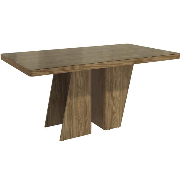 Imagem de Conjunto Mesa de Jantar Valeriana com 6 Cadeiras Nogueira/Fendi