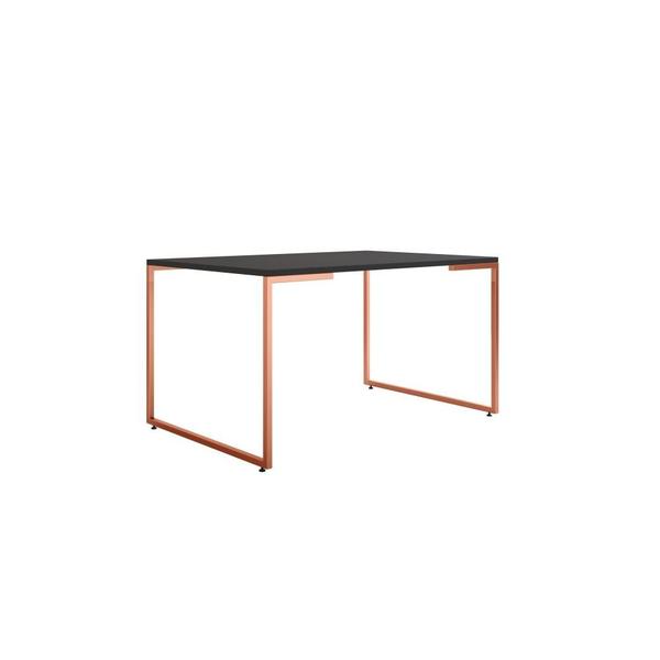 Imagem de Conjunto Mesa e Aparador Lux Preto Cobre