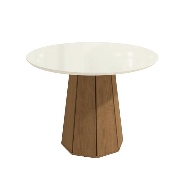 Imagem de Conjunto Mesa Jade com 4 Cadeiras 105cm X 105cm X 80cm Euca/ Fendi