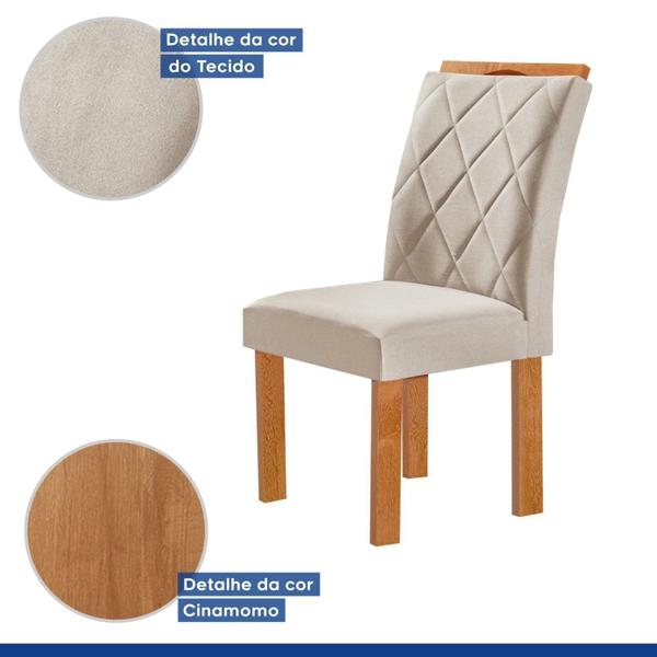 Imagem de Conjunto Mesa Tampo Redondo Plus Vidro Kansas 100cm 4 Cadeiras Arthus