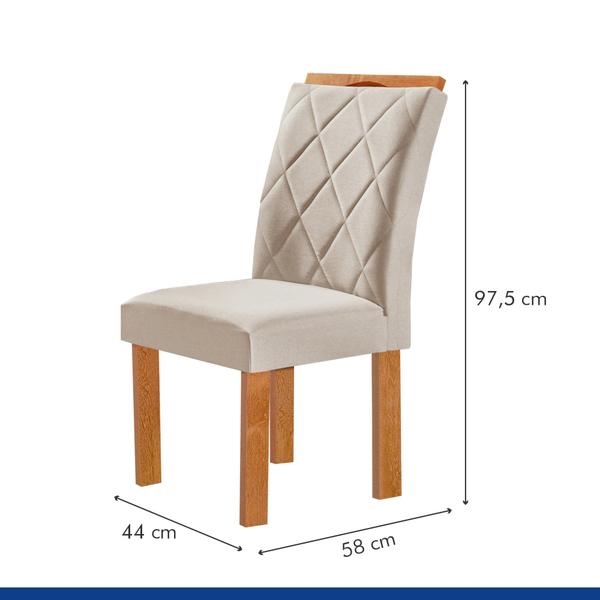 Imagem de Conjunto Mesa Tampo Slim Plus Vidro Kansas 100cmx100cm 4 Cadeiras Arthus