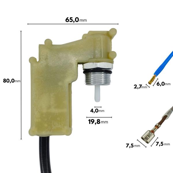 Imagem de Conjunto Micro Switch Antigo Compatível com Lavajato WAP Mini Plus II ABW-VB-70