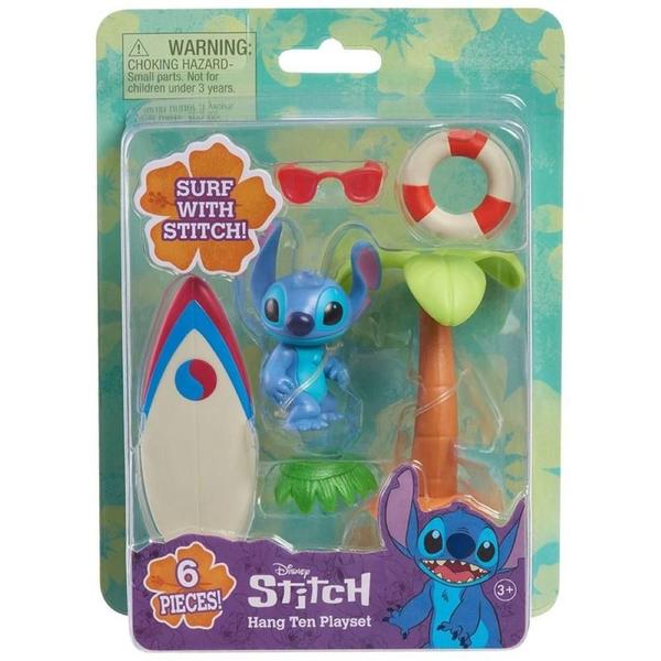 Imagem de Conjunto Mini Boneco Disney Stitch Hang Ten Sunny