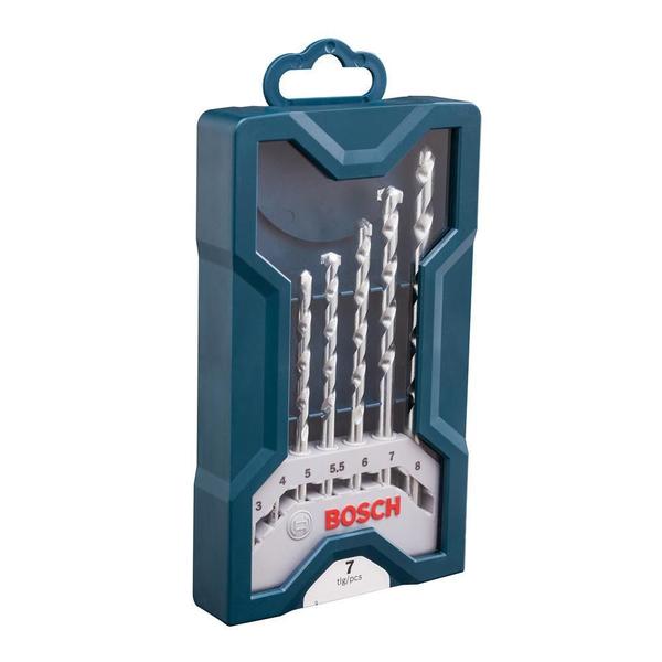 Imagem de Conjunto Mini Bosch X-Line Brocas Para Perfurar Pedra 7Peças