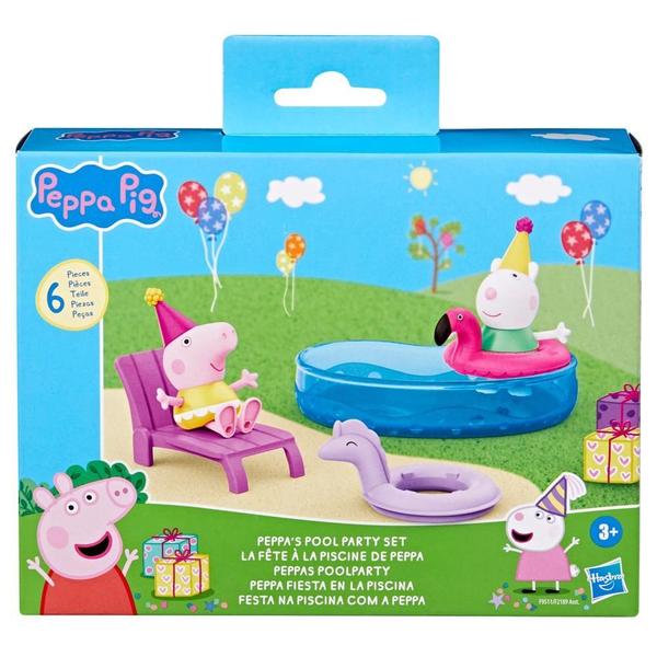 Conjunto Mini Figuras - Festa na Piscina com a Peppa - Peppa Pig - Hasbro Imagem de Conjunto Mini Figuras - Festa na Piscina com a Peppa - Peppa Pig - Hasbro