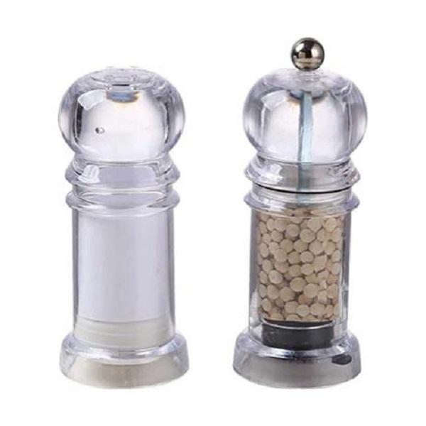Conjunto Moedor De Pimenta E Saleiro Em Acrílico - OEM Imagem de Conjunto Moedor De Pimenta E Saleiro Em Acrílico