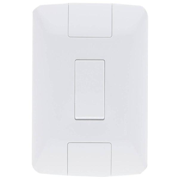 Conjunto Montado Aria 4x2 1 Interruptor Simples 6a Vertical 250v Tramontina Imagem de Conjunto Montado Aria 4x2 1 Interruptor Simples 6a Vertical 250v Tramontina