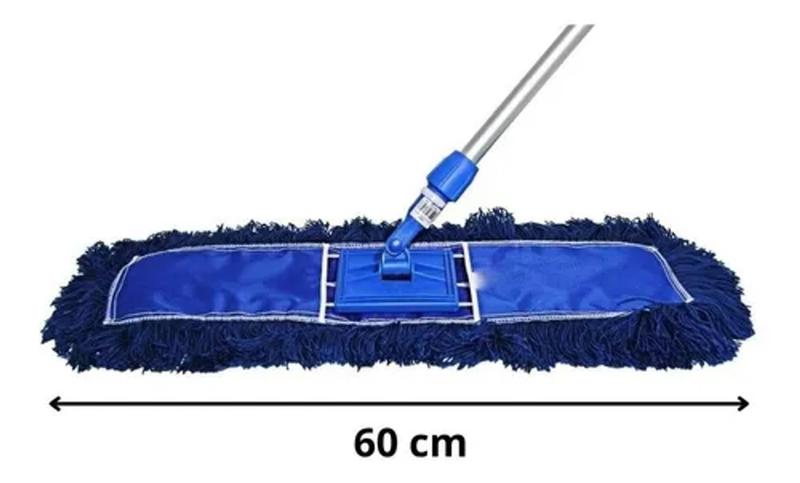 Imagem de Conjunto Mop Pó Completo Euro 60cm Bralimpia