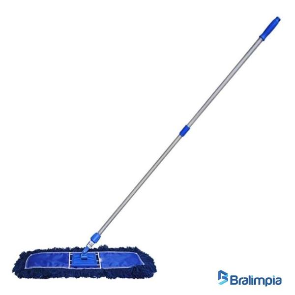 Imagem de Conjunto Mop Pó Eletrostático Euro 80Cm Com + 1 Refil Extra