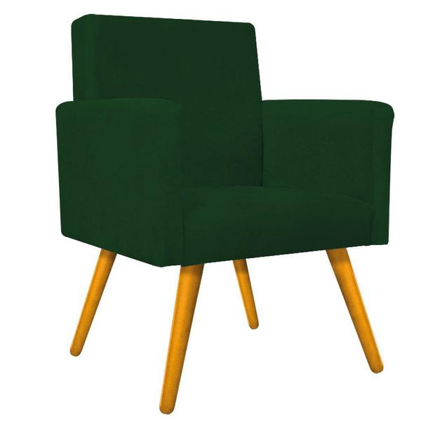 Imagem de Conjunto Namoradeira e 02 Poltronas Beatriz Palito Mel Suede Verde