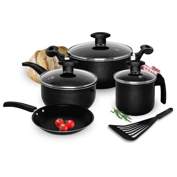 Conjunto Panela Frigideira Caçarola Canecão Antiaderente