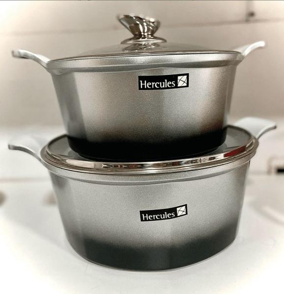 Conjunto Panelas Alumínio Fundido Revestimento Cerâmico