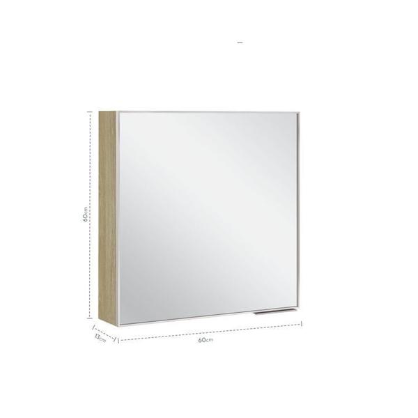 Conjunto para Banheiro com Espelheira, Gabinete, Lavatório em Porcelanato com Cuba Esculpida - Bumi Imagem de Conjunto para Banheiro com Espelheira, Gabinete, Lavatório em Porcelanato com Cuba Esculpida