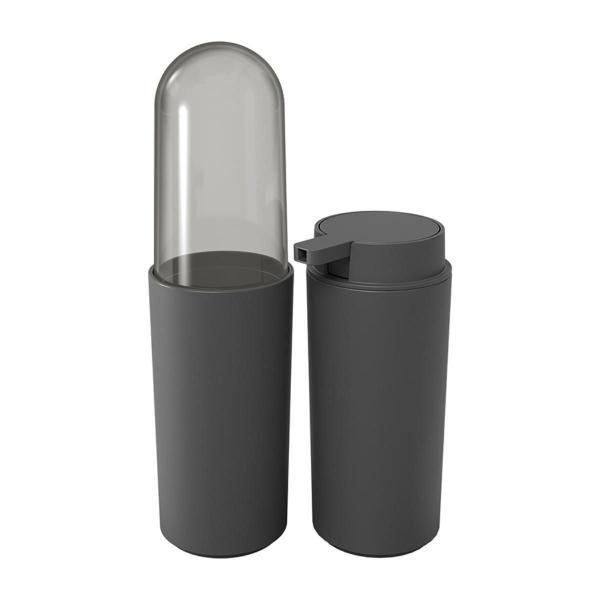 Conjunto Para Banheiro Coza Serene 2 Peças Cinza Chumbo Imagem de Conjunto Para Banheiro Coza Serene 2 Peças Cinza Chumbo