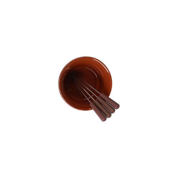 Imagem de Conjunto Para Fondue 6 Peças Chocolate Brinox