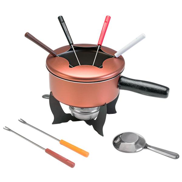 Conjunto para Fondue Brinox 10 Peças 16cm 1,25 Litros Aço Inox