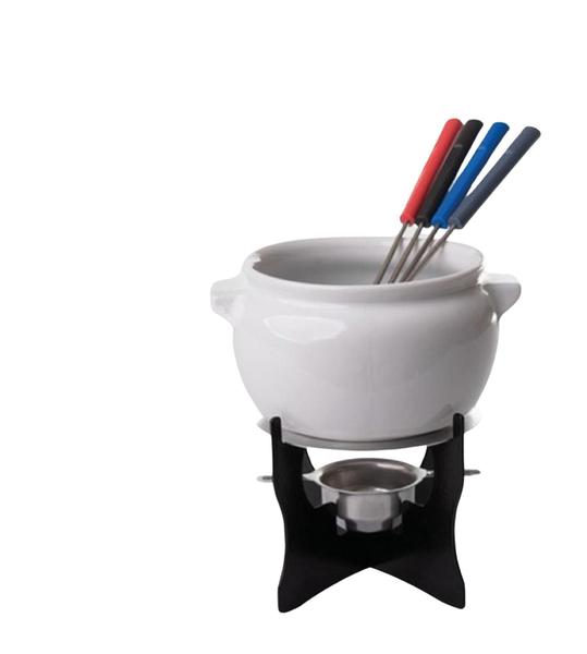 Conjunto Para Fondue Porcelana 8 Peças Domama Imagem de Conjunto Para Fondue Porcelana 8 Peças Domama
