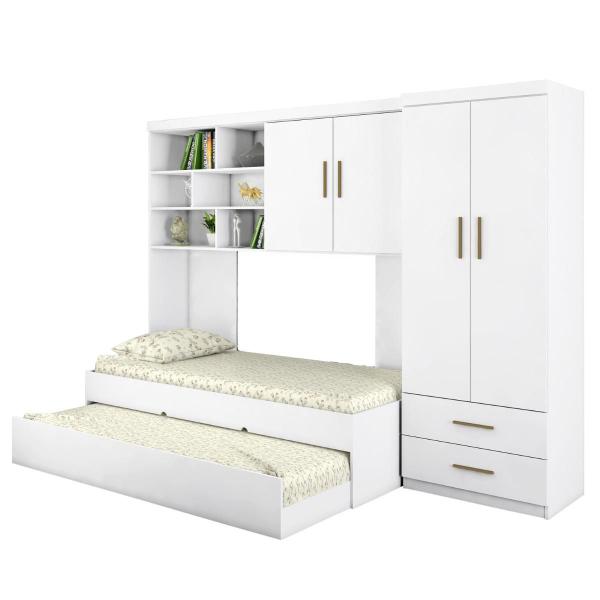 Imagem de Conjunto para Quarto Completo Reims Branco