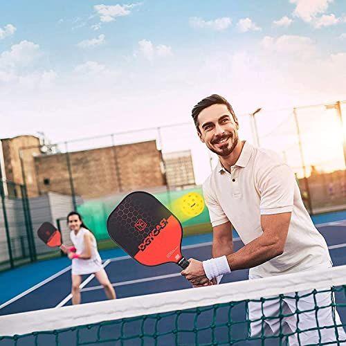 Imagem de Conjunto Pás Paddle Pickleball Grafite - YC DGYCASI