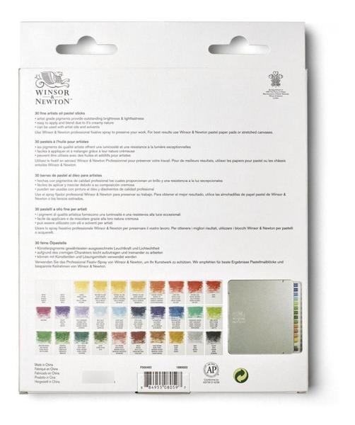 Imagem de Conjunto Pastel Oleoso 30 Cores Winsor & Newton