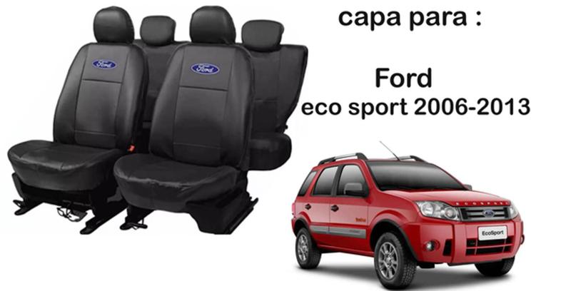 Imagem de Conjunto Personalizado EcoSport 2009-2013 + Capas, Volante e Chaveiro - Design Único